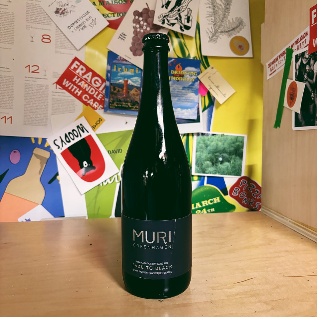 Non Alcoholic Fermented Sparkling Red 'Fade To Black'