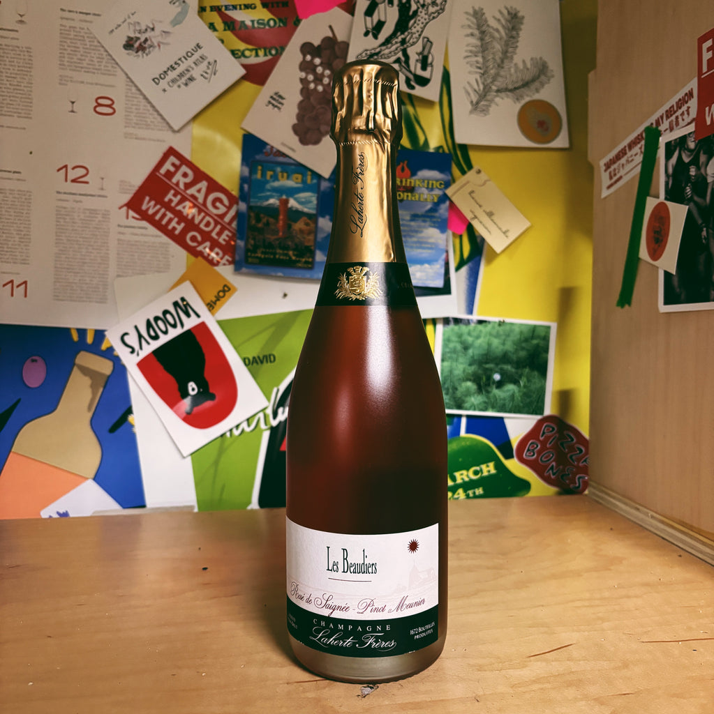 Rose de Saignee Champagne 'Les Beaudiers' Extra Brut 2019