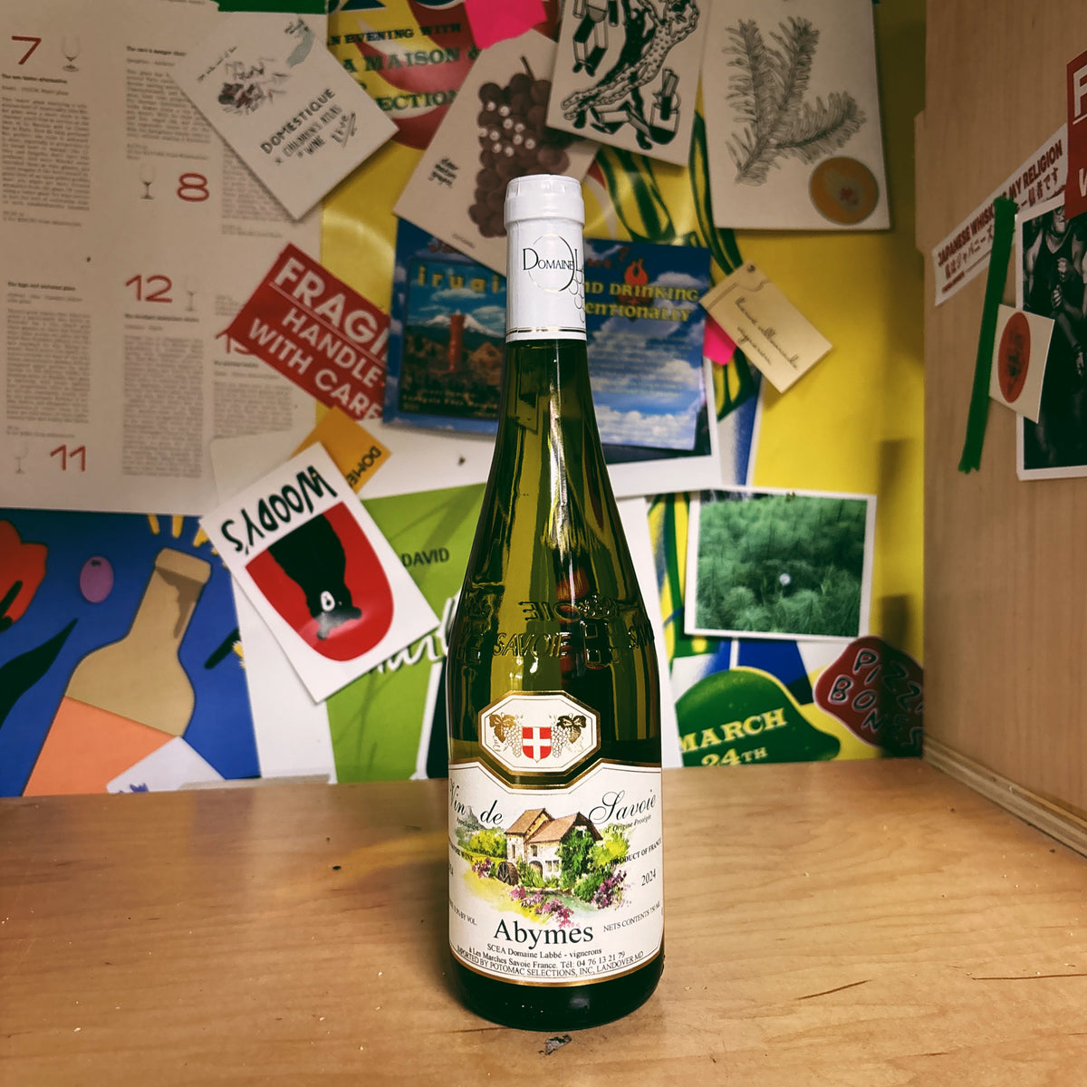 Vin de Savoie Blanc 'Abymes' 2025 – Domestique Wine