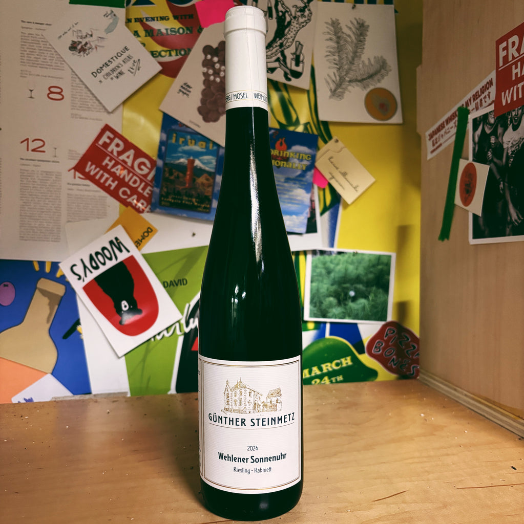 Mosel Riesling Kabinett 'Wehlener Sonnenuhr' 2024 - A JULY TANDEM BOTTLE