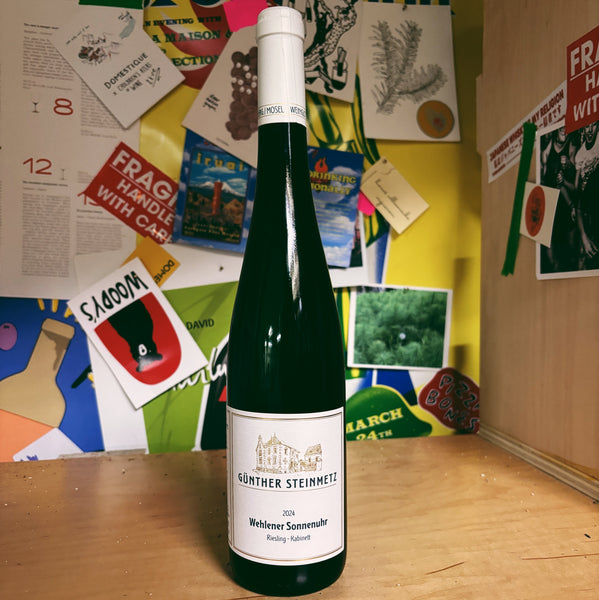 Mosel Riesling Kabinett 'Wehlener Sonnenuhr' 2024 - A JULY TANDEM BOTTLE