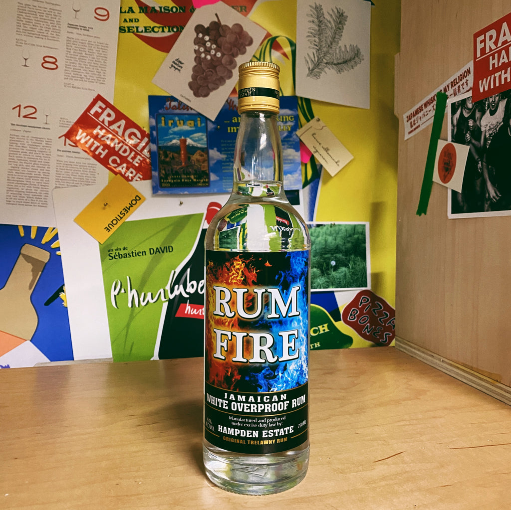 Rum Fire Jamaican White Overproof Rum