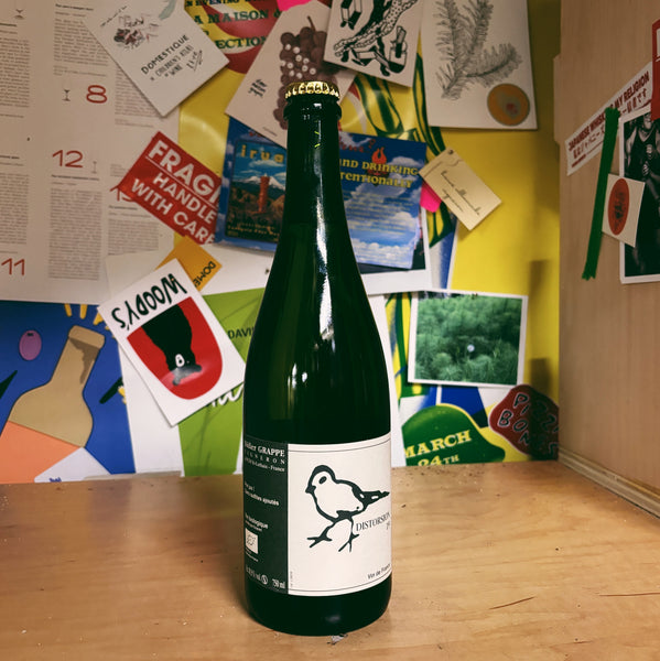 Pet Nat 'Distorsion' 2019 - A JUNE TANDEM BOTTLE