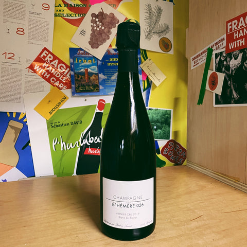 Champagne Blanc de Blancs Extra-Brut 'Cuvee Ephemere Lot 026' 2019