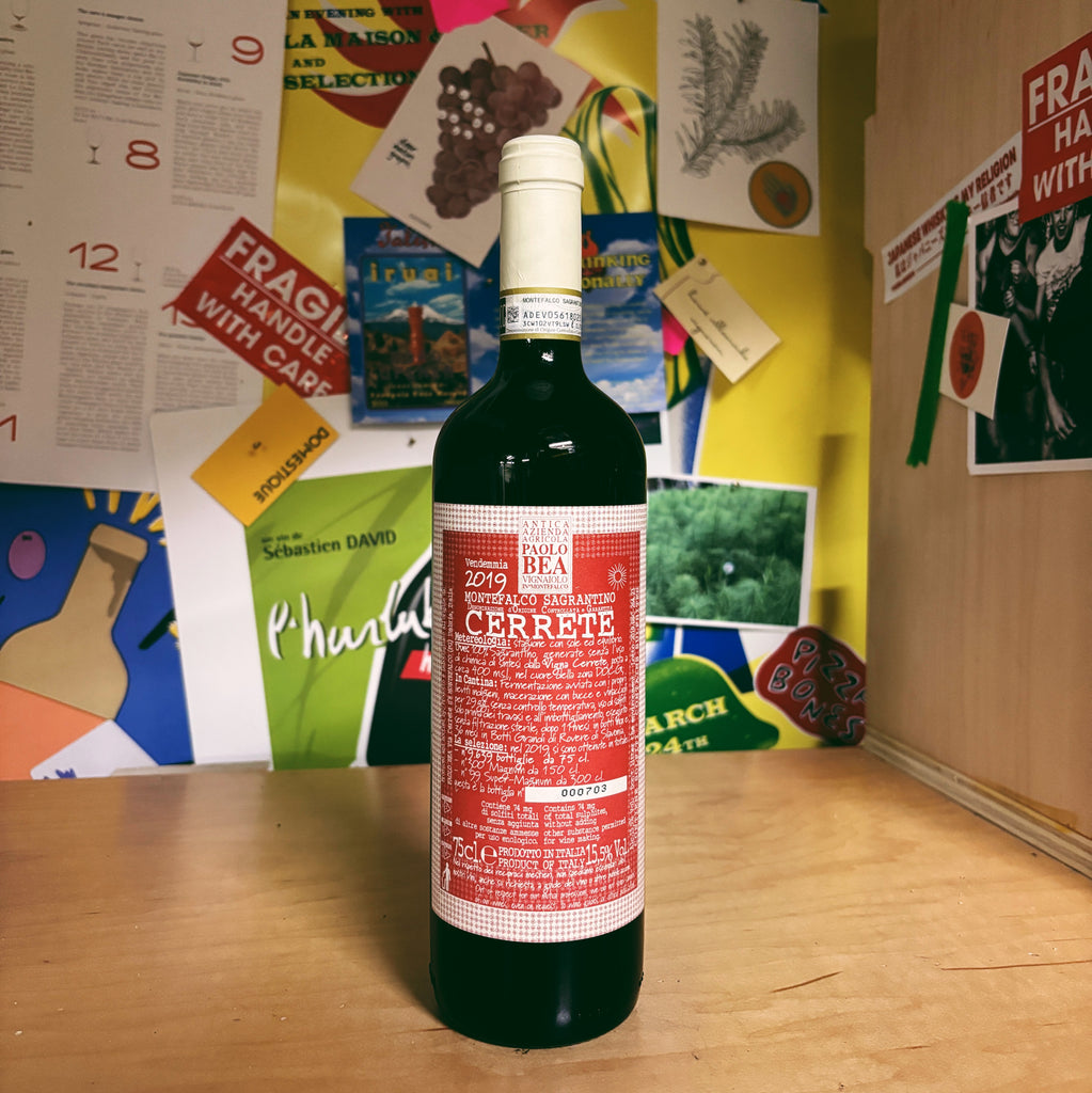 Sagrantino di Montefalco Secco 'Vigneto Cerrete' 2019