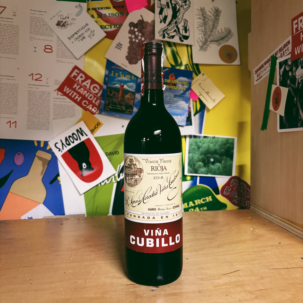 Rioja Crianza 'Viña Cubillo' 2018