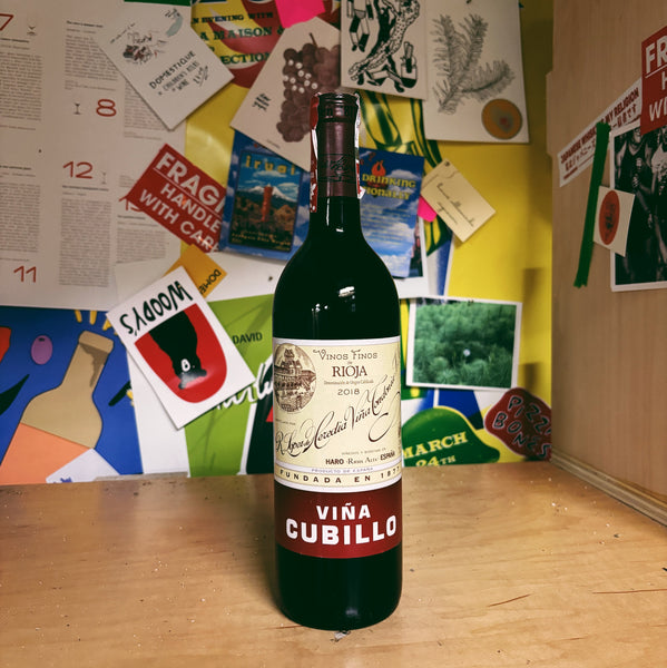 Rioja Crianza 'Viña Cubillo' 2018